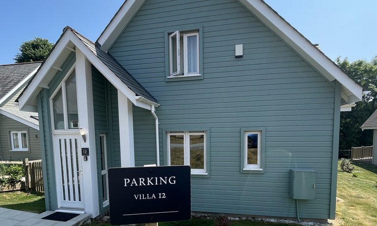 Villa 12 with designated parking