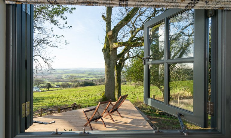 View from private deck