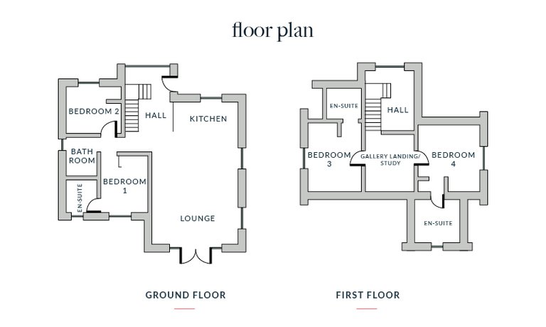 Villa 1 Floor Plan