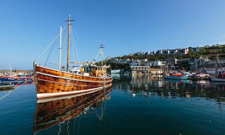 On the doorstep of Mevagissey - a picturesque fishing village
