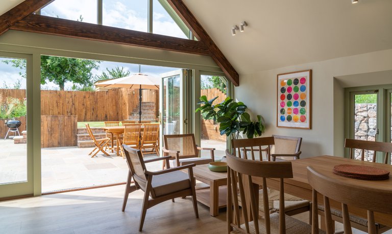 Bi-Fold doors to private patio