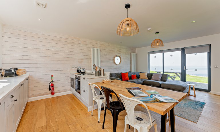 Open Plan Kitchen and Dining Area