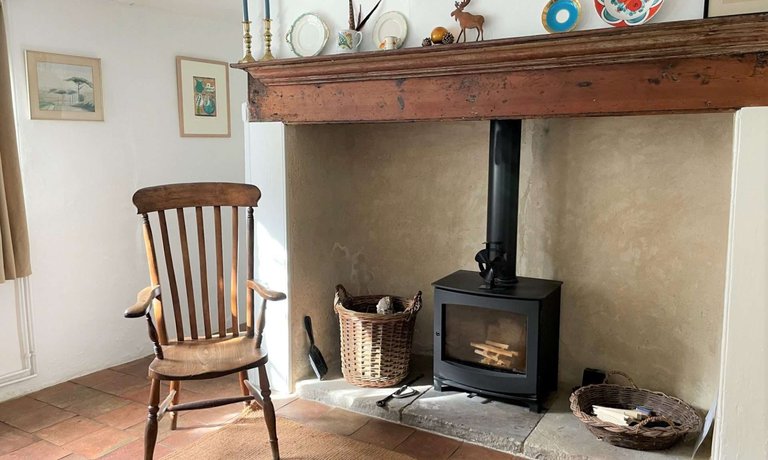Warming Wood Burner