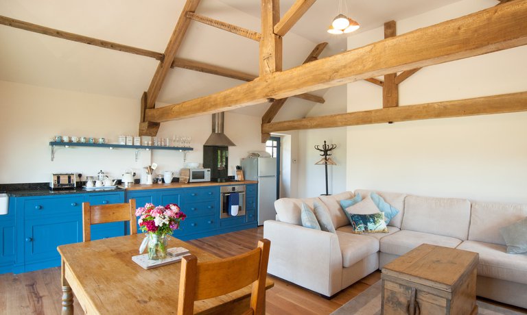 Kitchen and dining space